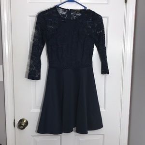 City Studio Navy Dress